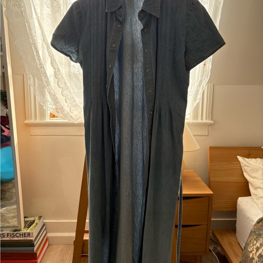 Robbie Bee Denim Blue Dress